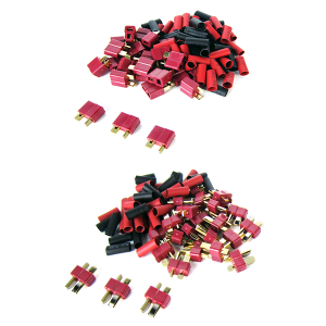 Common Sense RC -Deans Type Connectors (25) Male, (25 ) Female DEANS-25M-25F