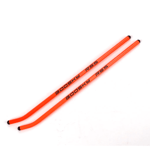 Goosky RS5 Skid Pipes - Orange GT060105