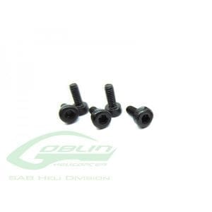 DIN 12.9 Socket Head Cap M2x6 (5pcs) - Goblin 500/570/630/700/770 [HC004-S]