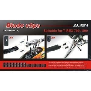 Align Trex 700-800 H70H001XX Blade Clips