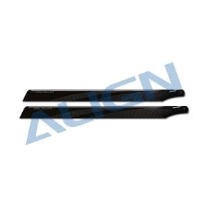 Align 425 Carbon Fiber Blades- Black (B) HD420HQCB