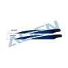 Align Trex 470L 380 Carbon Fiber Blades- Blue HD380B