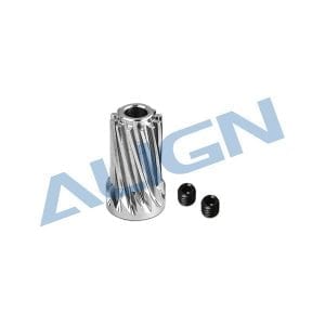 Align Trex 700E/ 700X Motor Slant Thread Pinion Gear 12T (L27) H70G010XX