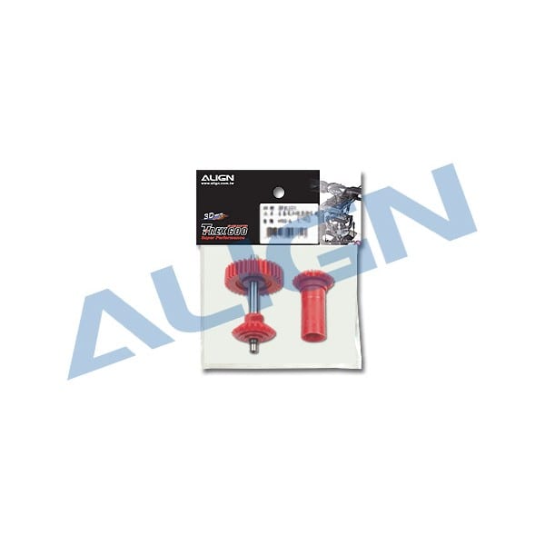Align Trex 600N/550 M0.6 Torque Tube Front Drive Gear Set Gear Set/40T H6NG001AX