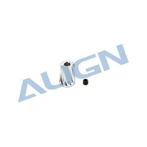 Align Trex 450/ 470L Motor Slant Thread Pinion Gear 11T H45160A
