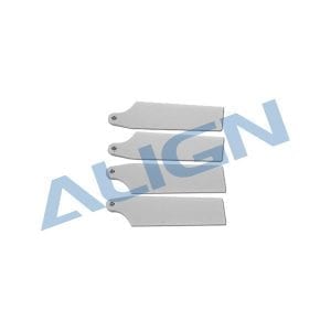 Align Trex 470L (74) Tail Blade- White HQ0743D