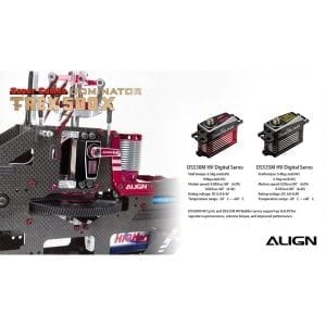 Align Trex 500X Super Combo (Metal Case Servos) RH50E17X