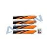 Align Trex 150 Main Blade -Orange and Black HD123EB
