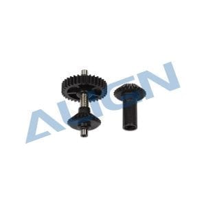 Align Trex (500X Only) M0.7 Torque Tube Front Drive Gear Set / 34T H50G013XX