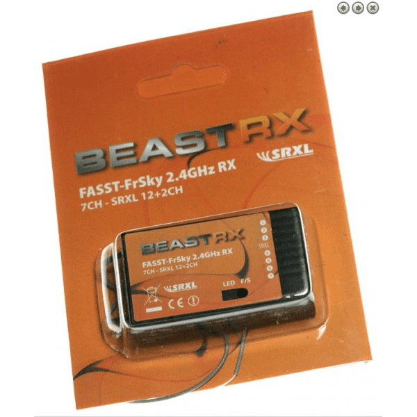 BEASTRX 2.4 GHz FASST SRXL V3 BXRX76100
