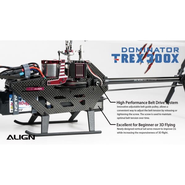Align Trex 300X Dominator Combo RH30E02X