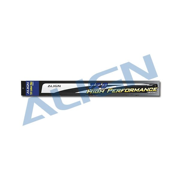 Align Trex 700 3G Flybarless 720 Carbon Fiber Blades HD720A