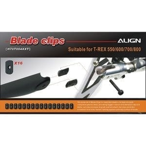 Align 550-800 H70T004XX Tail Blade Clips